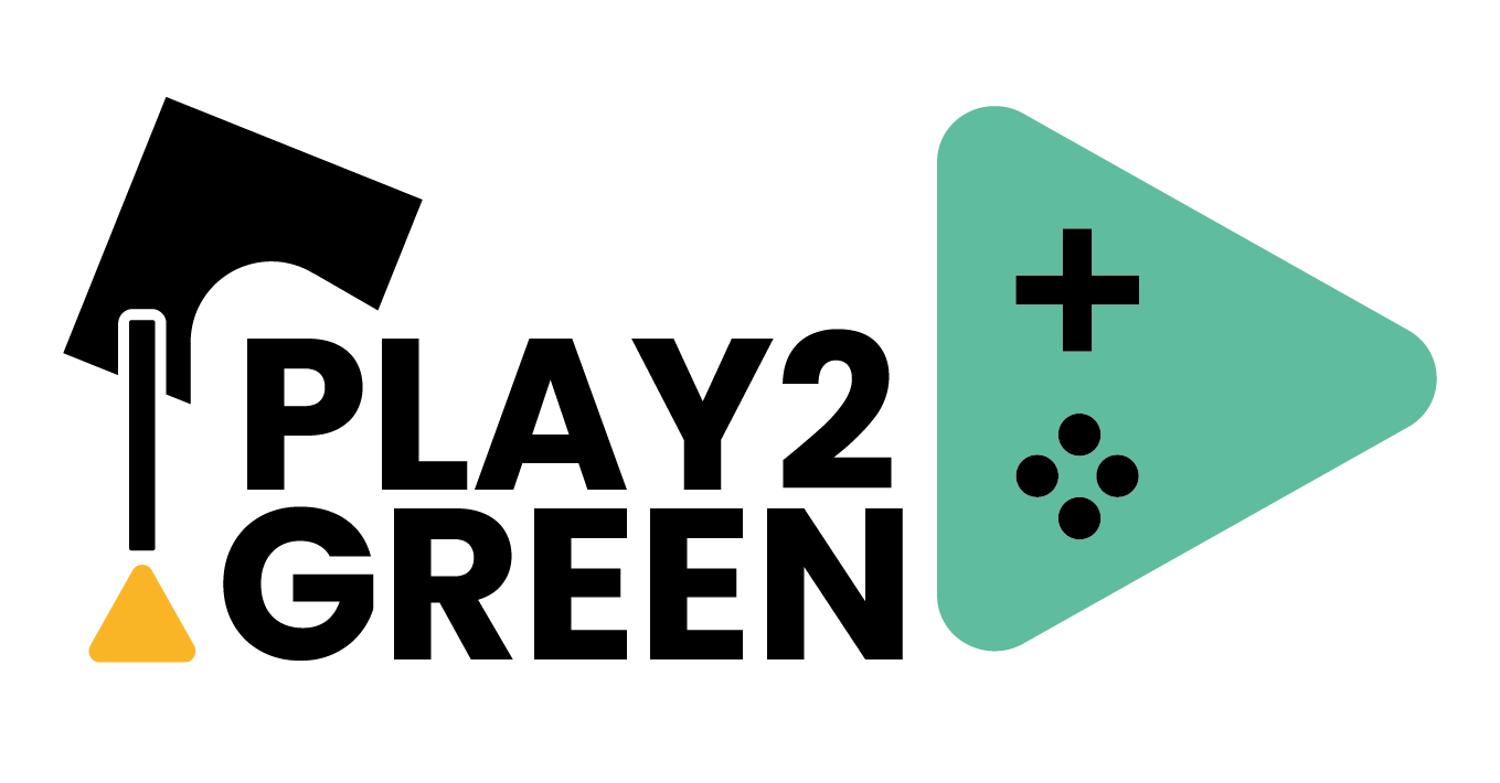 Play to Green logo