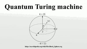 Quantum Turing Machine